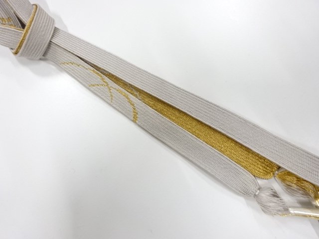 未使用品　正絹　手組帯締め